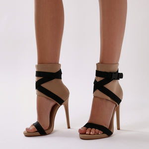 Blade Sports Luxe Heels in Nude and Black