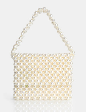 The Knox White Pearl Mini Bag