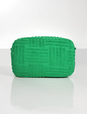 Self Love Green Towelling Wash Bag